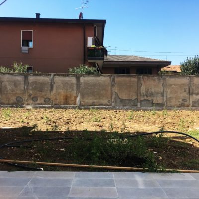 Gallery 5 | Giardino Esterno + Ingresso - Prima e Dopo